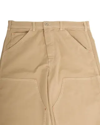 Double Knee Pants Antique Khaki Duck — photo 2