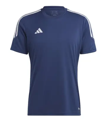 ADIDAS TEE SHIRT SPORT GRANDE LONGUEUR Marine — photo 2