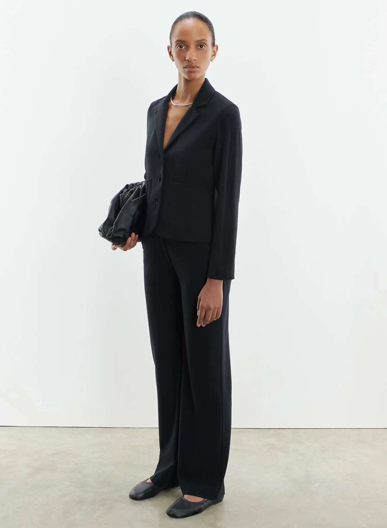 Veste en viscose, polyamide et élasthanne