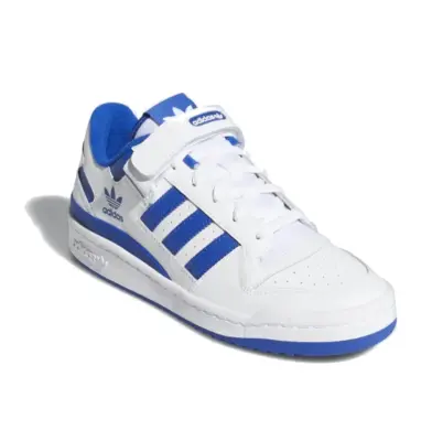 ADIDAS FORUM LOW Blanc Bleu — photo 5