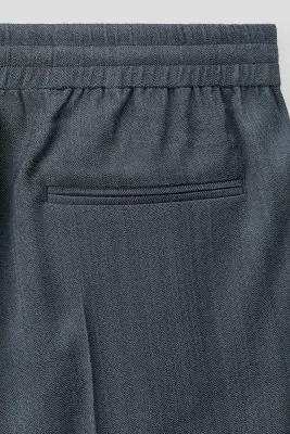 Pantalon Loose Fit - Gris foncé — photo 4