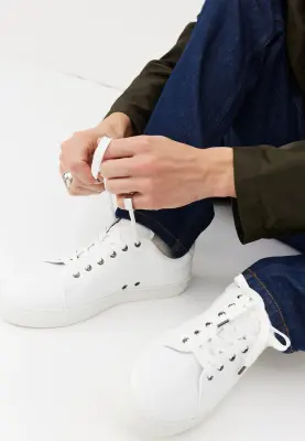 Les baskets - Blanc — photo 5
