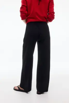 MAMA Pantalon chic à jambes larges - Noir — photo 3