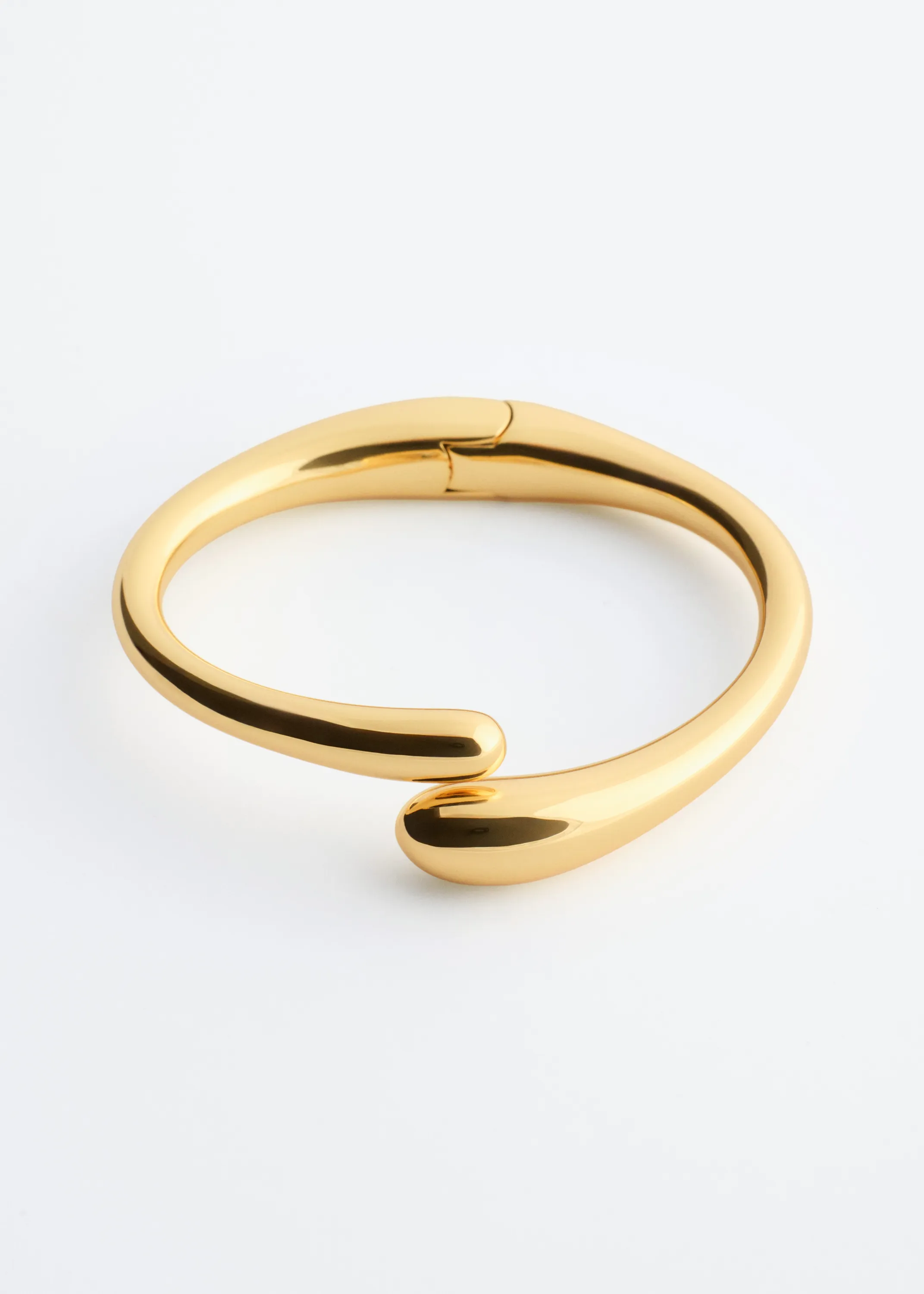 Bracelet manchette - Doré