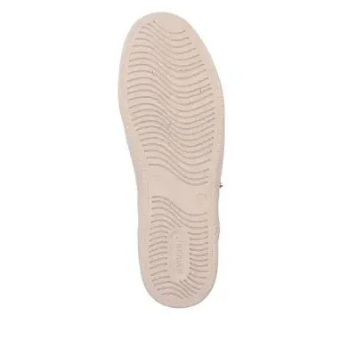 Baskets Remonte D0J01-24 Beige Cognac - Lacets Zip Grande Pointure Femme — photo 4