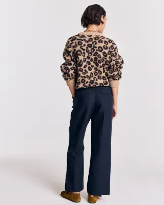 Pantalon Orlanda bleu marine — photo 3