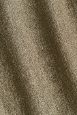 Chemise oversize à col droit - Vert kaki — photo 5