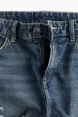 Short Regular en denim - Bleu denim — photo 1