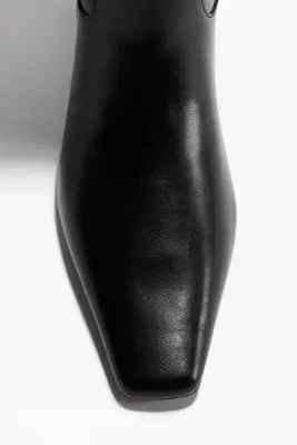 Bottes de hauteur genou - Noir — photo 2