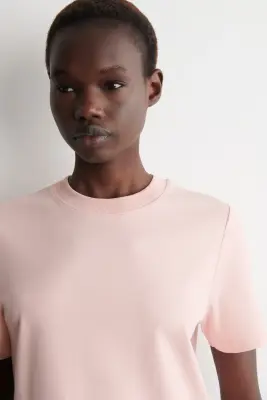 T-SHIRT ÉLÉGANT - ROSE — photo 2