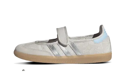 Adidas Samba Jane Liberty London Chalk Pearl Silver — photo 1