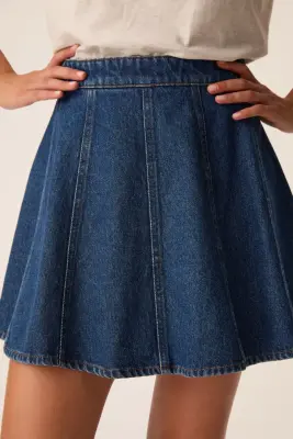 Jupe Lunise Dark Indigo — photo 3