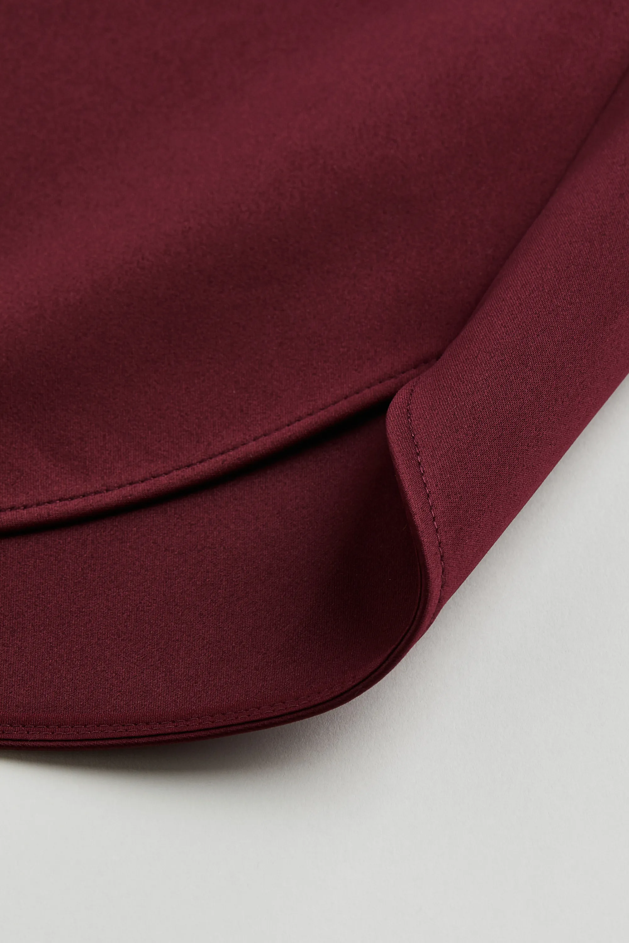 Jupe en satin - Bordeaux