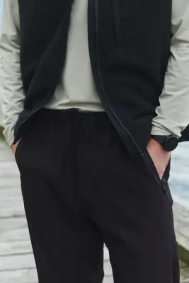 Pantalon jogger de sport DryMove™ - Noir — photo 3