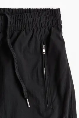 Pantalon de survêtement Loose Fit en nylon - Noir — photo 5