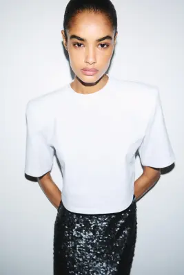 T-shirt KW - Blanc — photo 1