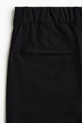 Short chino Four-way Stretch Loose Fit - Noir — photo 2