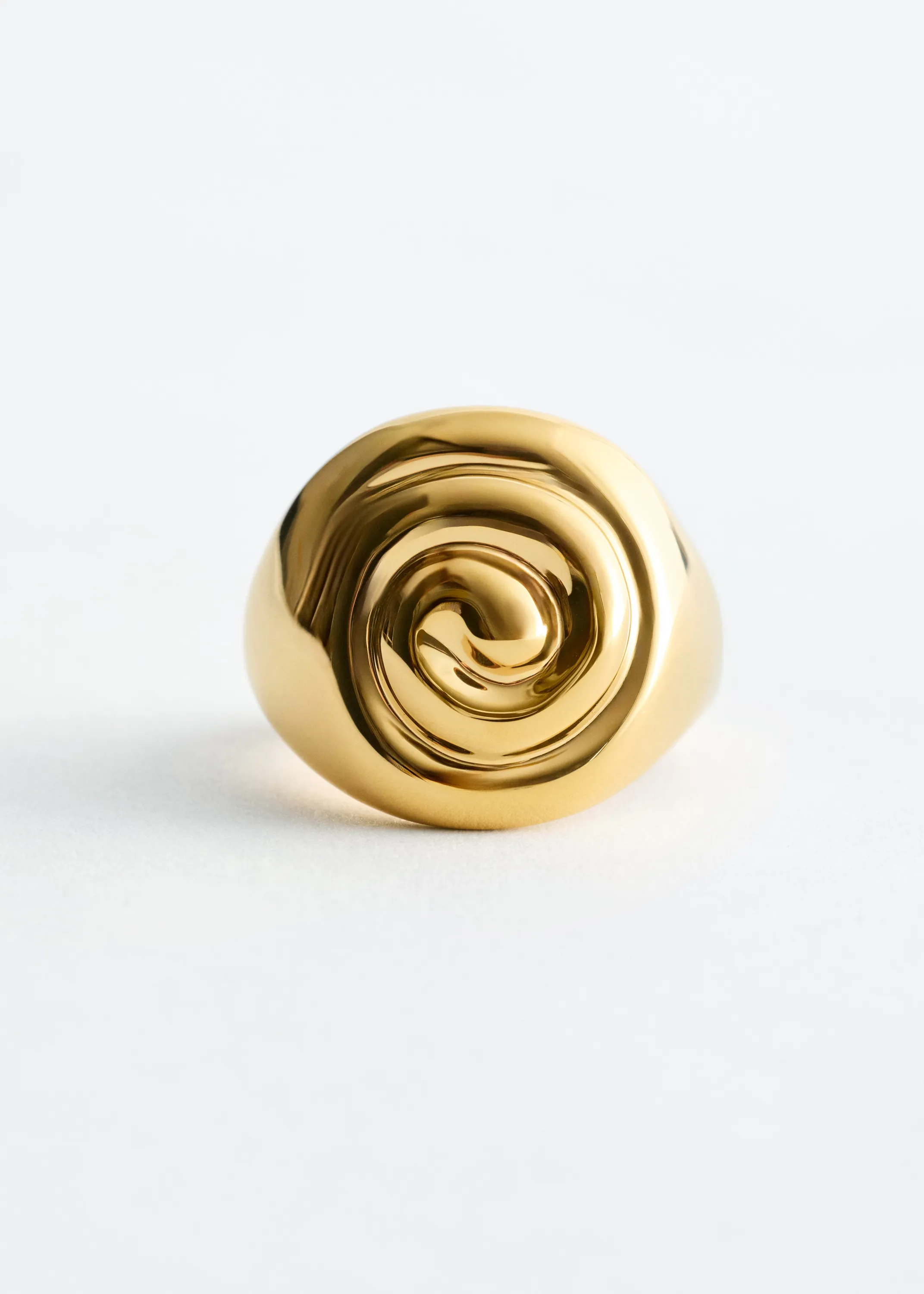 Bague coquillage d’exception - Doré