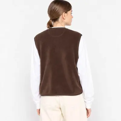 Gilet polaire sans manche Danton - Chocolate — photo 2