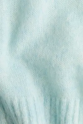 Pull ajusté - Turquoise clair — photo 4
