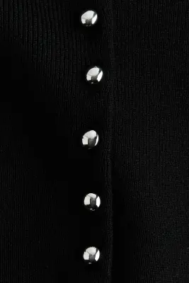 Gilet à col cheminée - Noir — photo 3