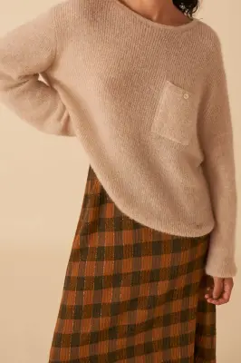 pull doctave beige chine — photo 1
