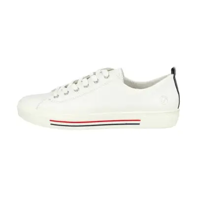 Baskets Remonte D0900-80 Blanches - Lacets Grande Pointure Femme — photo 2