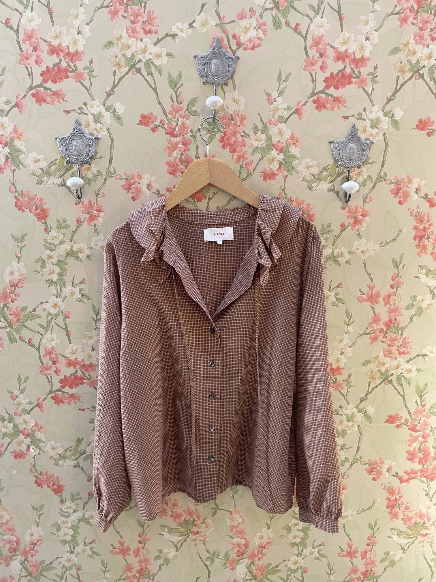 Nouveau ! XIRENA Blouse Jonna Ginger Brown