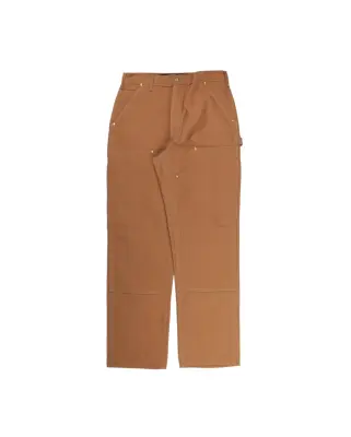 Double Front Work Loose Fit Pant Brown — photo 1