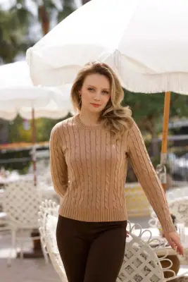 Christina Wool Sweater - Blue — photo 2
