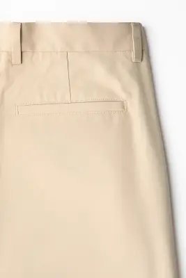 Bermuda Loose Fit - Beige clair — photo 5