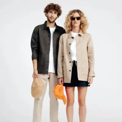 Veste de travail Valéry kaki — photo 2