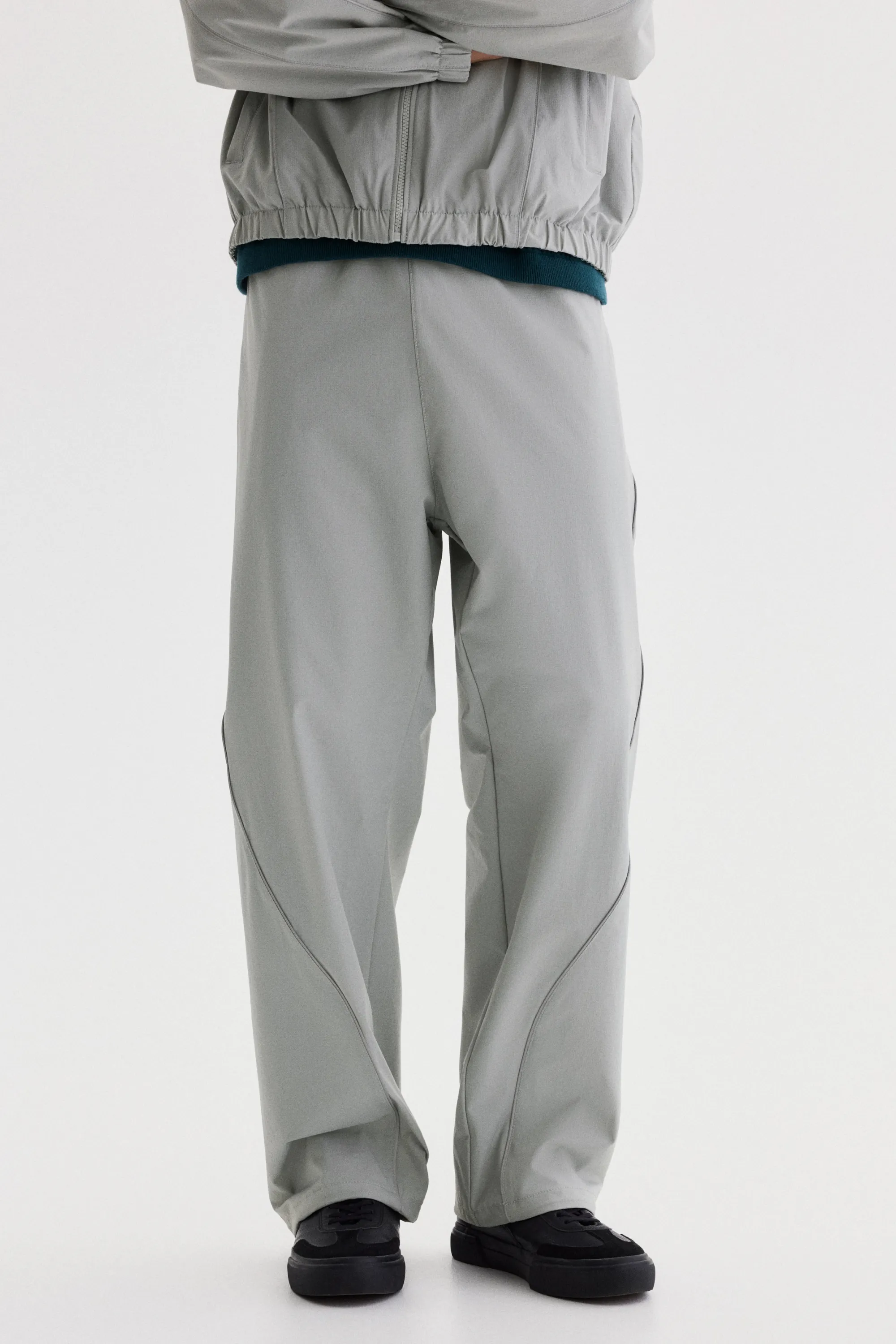 Pantalon de survêtement Relaxed Fit - Gris clair