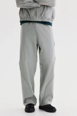 Pantalon de survêtement Relaxed Fit - Gris clair — photo 1