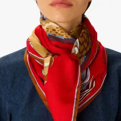 Carré Croco Rouge — photo 2