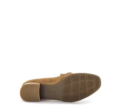 Mocassins Gabor 35.281.14 Marron - Daim Lacets Grande Pointure Femme — photo 3