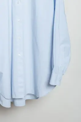 Everyday Shirts – GIORGIA 77DT1620 – CELESTE UNITO TINTO CAPO / GAR.DYED L.BLUE PLAIN — photo 3