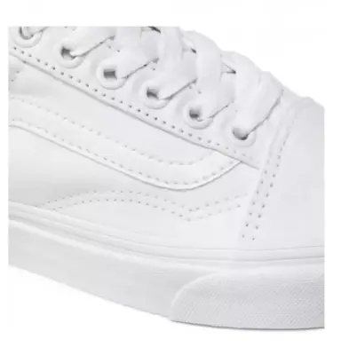 VANS OLD SKOOL MONOCHROME Blanc — photo 5