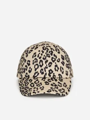 Casquette imprimée - Beige/Noir — photo 1