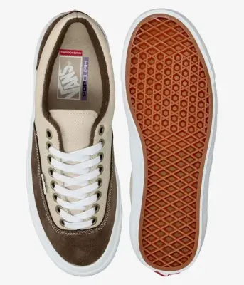 Chaussure Vans era skate stub – brown/tan — photo 2