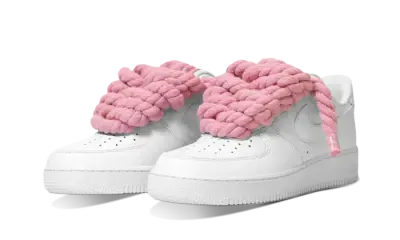 Nike Air Force 1 Rope Laces Pink — photo 2