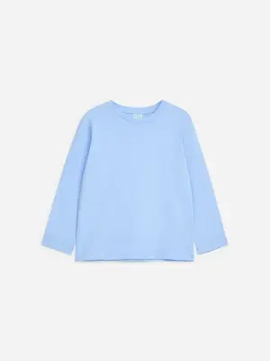 T-shirt à manches longues, lot de 2 - Bleu/Bordeaux — photo 2