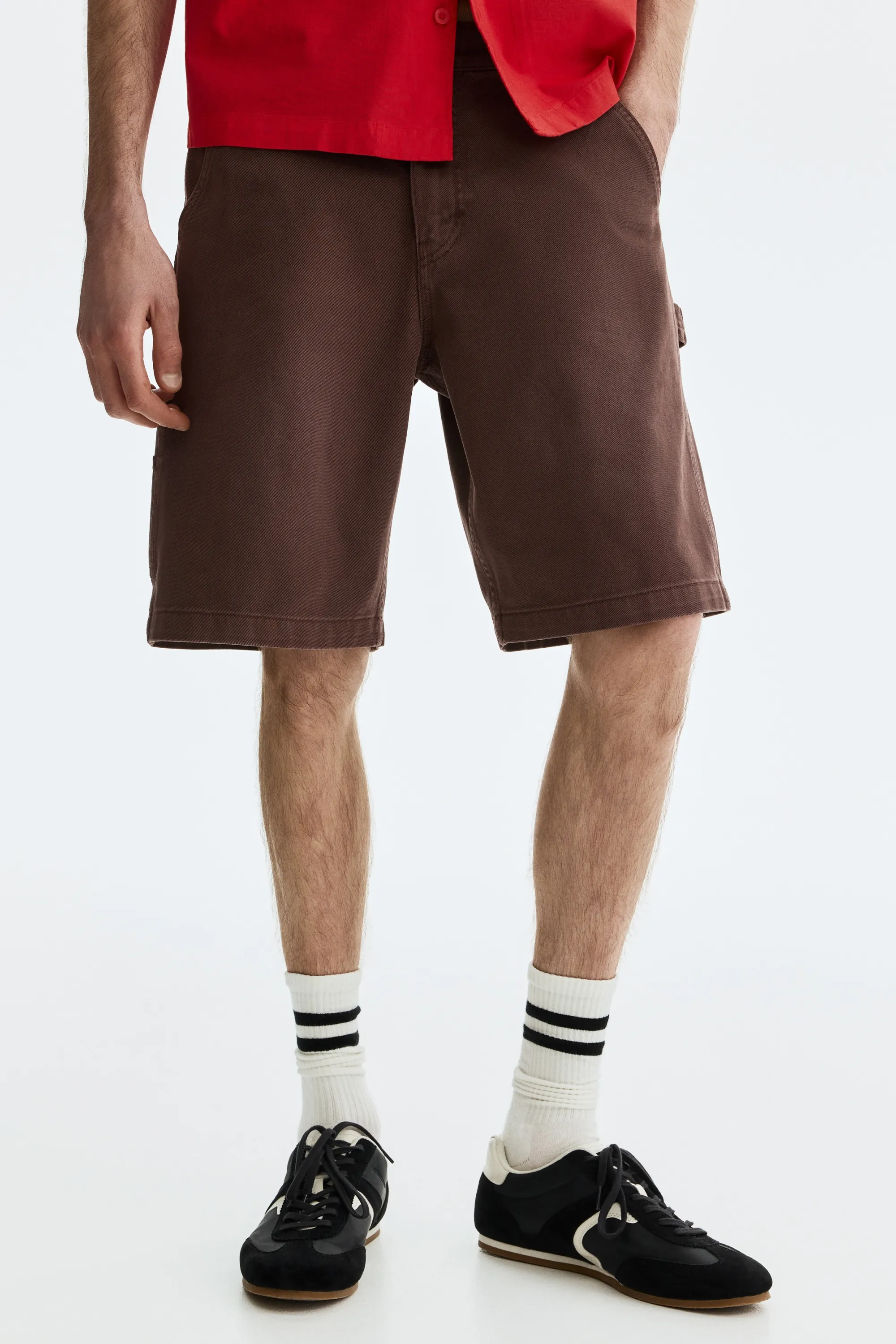 Short Carpenter Relaxed Fit - Marron