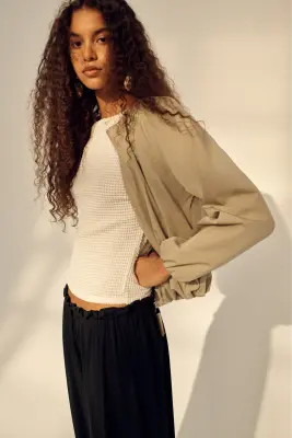 Pantalon en jersey avec jambes ballon - Noir — photo 3
