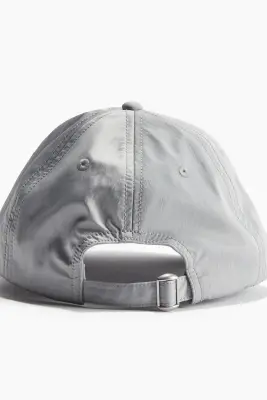 Casquette en twill de coton - Gris clair — photo 2