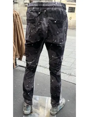 Bas Cargo camouflage noir gris — photo 4