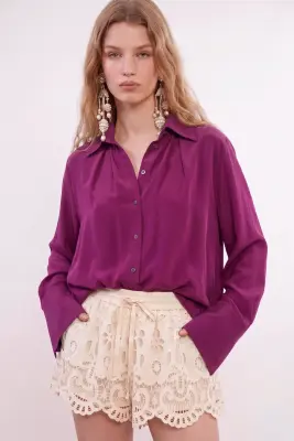 Chemise Halli Deep Purple — photo 2