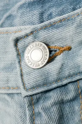 Jean bootcut décontracté taille mi-haute Mercury - Bleu fantôme - Bleu clair — photo 5