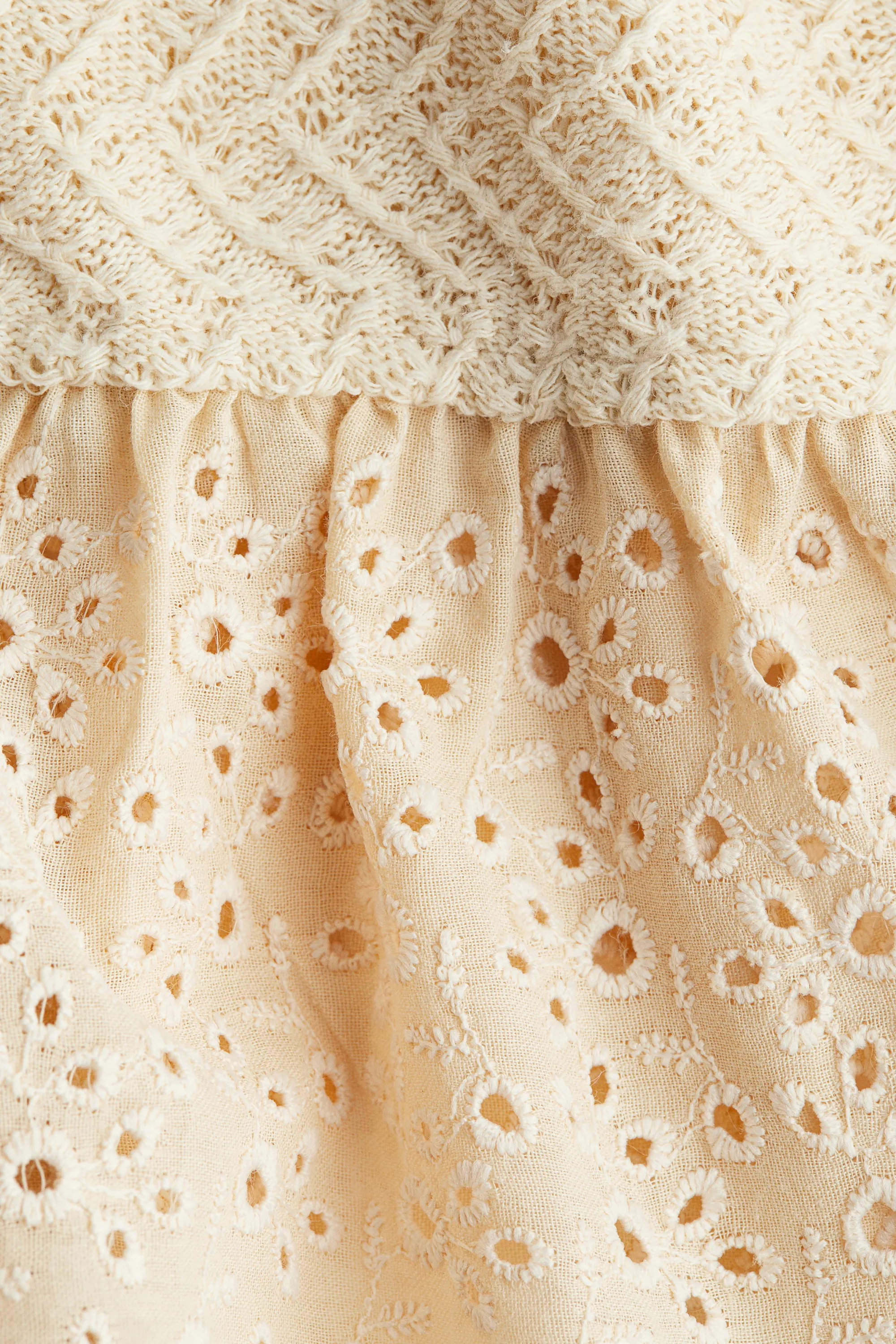 Gilet péplum - Beige clair