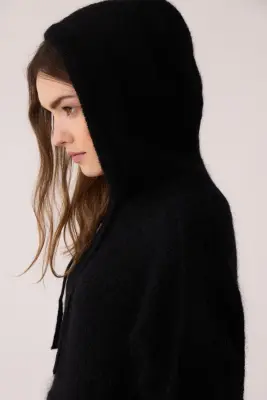 Pull Bulotte Noir — photo 5